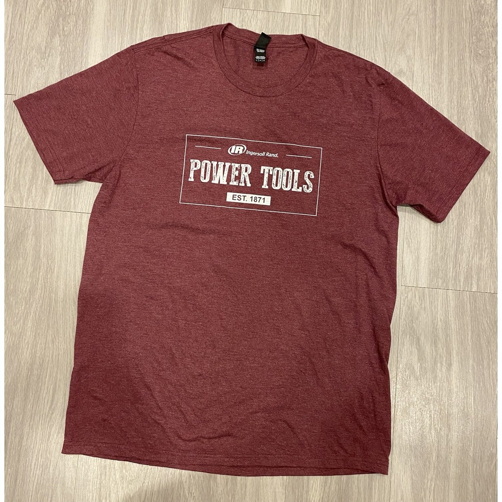 Ingersoll Rand Power Tools T Shirt L Red Large Ingersoll Rand District Perfect